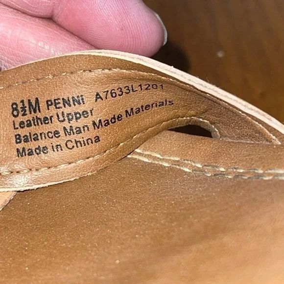 Franco Sarto Wedge Espadrilles. Tan color Size 8 1/2 M - Picture 10 of 13